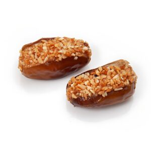Datte Farcie Noisette Décoré Noisette Concassée