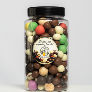 Mélange Fruits Secs Enrobées chocolat