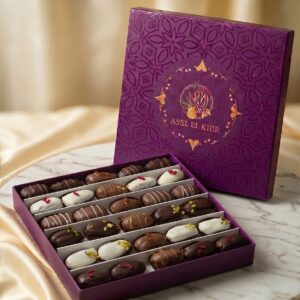 Coffret Dattes Enrobées <br> 30 Pièces