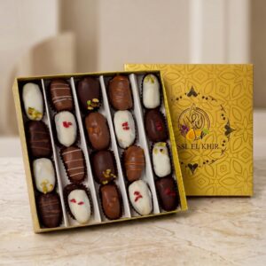 Coffret Dattes Enrobées <br> 20 pièces